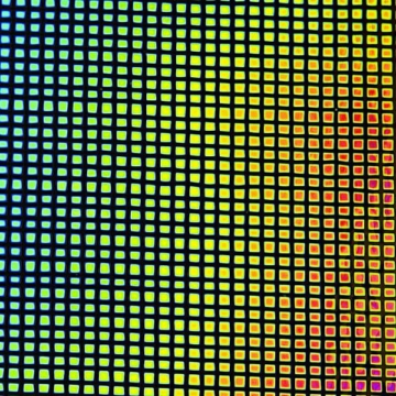 Dikroid/ Dichroic COE96 Square 2, 5,5x6