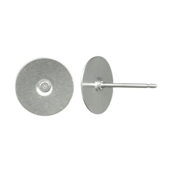Kõrvarõnga tagused, 10mm, Hõbedane