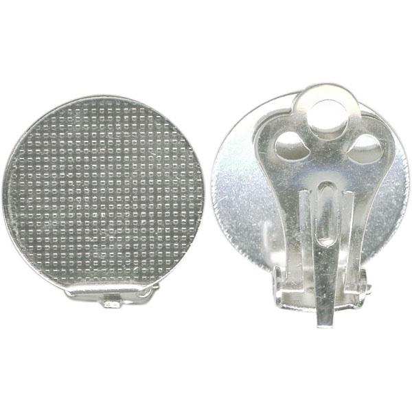 Klõpsuga kõrvarõnga tagused, Hõbedane