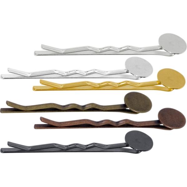 Juuksenõel, hõbedane