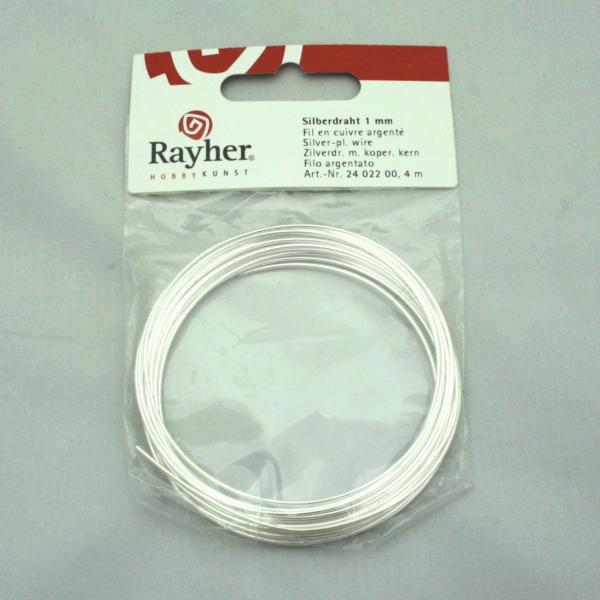 Hõbetatud traat 1mm