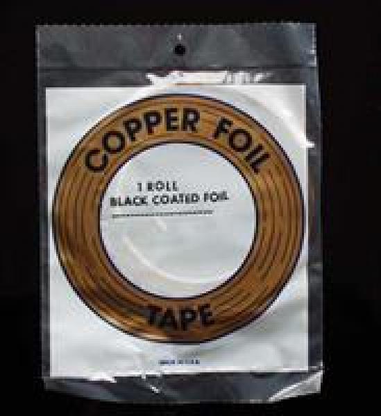 Vaskfooliumteip 8,0mm, must