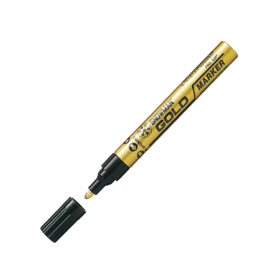 Snowman marker, Kuldne