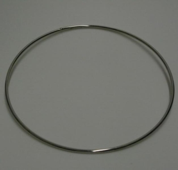 Traatring 20cm, hõbedane