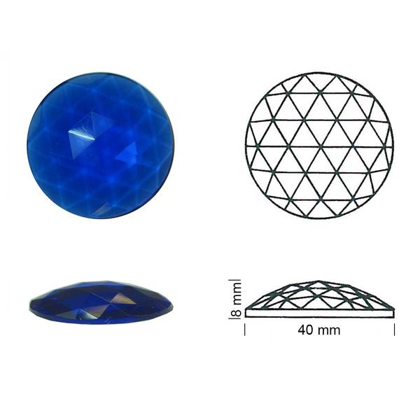 Juveel Fassett, Sinine, 40mm