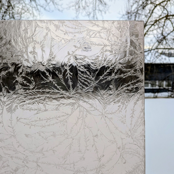 Jääklaas, Wissmach Roosa 3mm (30*20)