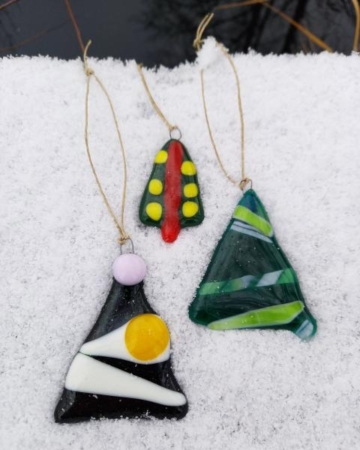 Jõuluehted "Kuused" 3tk