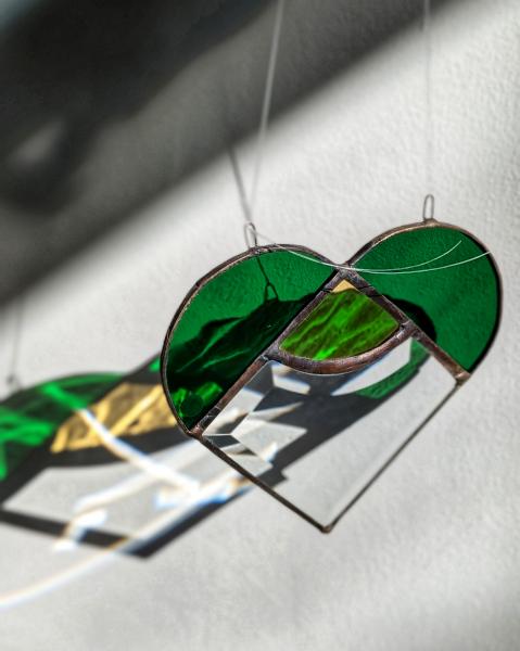 SÜDA, rohelise kollasega