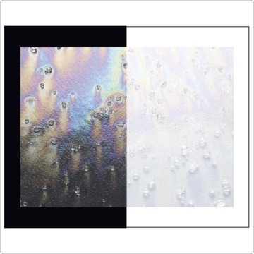 Bullseye 4202-0031 (25*25), Limited Ed. Clear rainbow