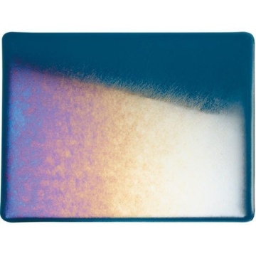 Bullseye 001108-0031 (25*25), Aquamarine Blue Irid