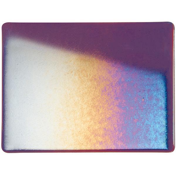 Bullseye 001105-0031 (25*25), Deep Plum, Irid Rainbow
