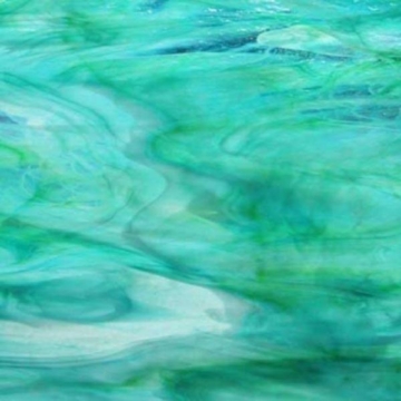 6023-83CC (30*20) Aqua-Lime Pearl Opal