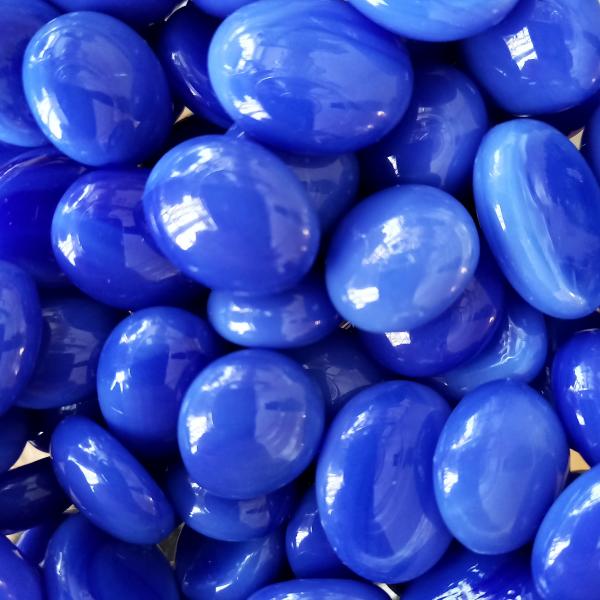 Klaashelmes opaakne sinine, 20mm