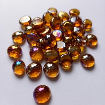 Klaashelmes mini, merevaik, 10mm, lüstriga