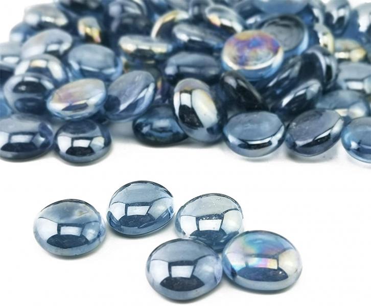 Klaashelmes lüstriga, hall opaakne, 20mm