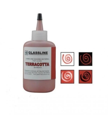 Glassline klaasivärv, Terracotta