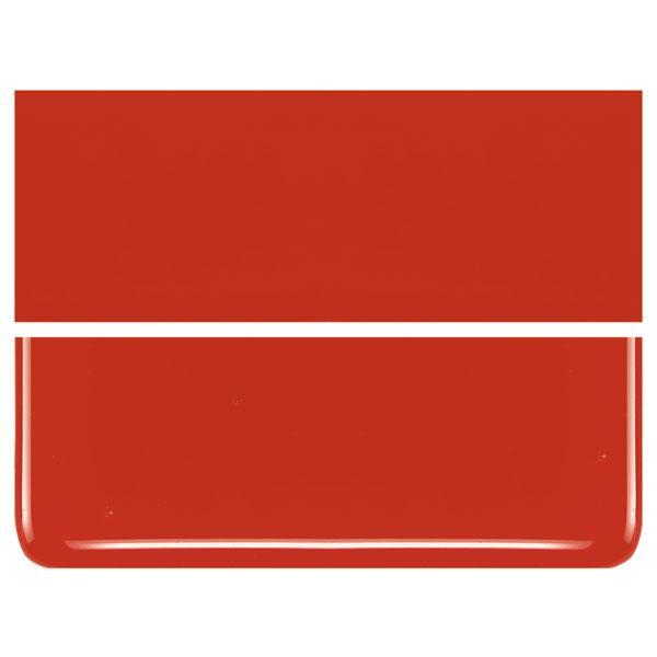 Bullseye 0024-0030 (25*25), Tomato Red Opalescent