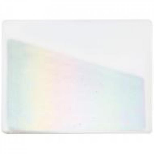 Bullseye 0113-0031 (25*25), White Opalescent, IRID Rainbow