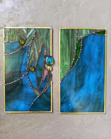 Vitraaži paar "Rõõm ja Rahu"