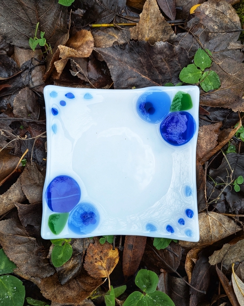 Klaasist alus "Magusad Mustikad"