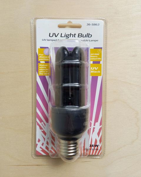 Uv lamp, lambipirn