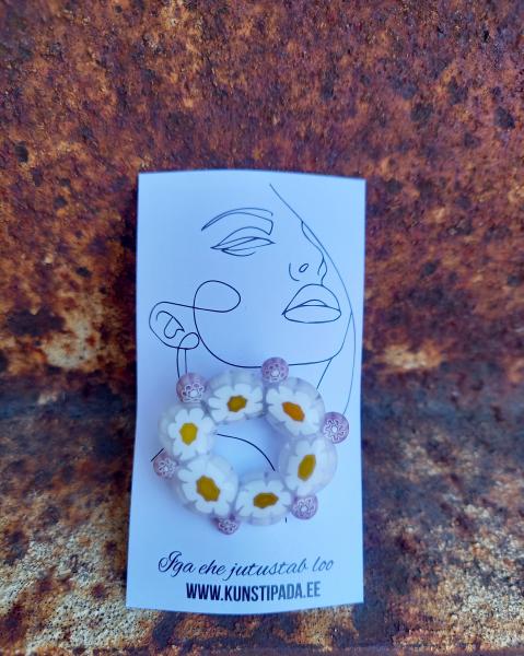 Millefiori lillekeste pross