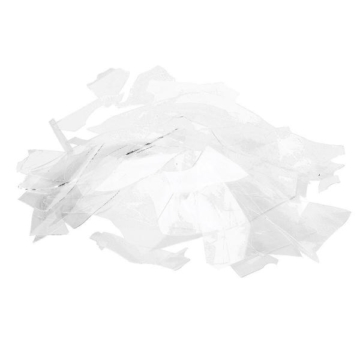 BULLSEYE Confetti 1401 F, Crystal Clear, 113g