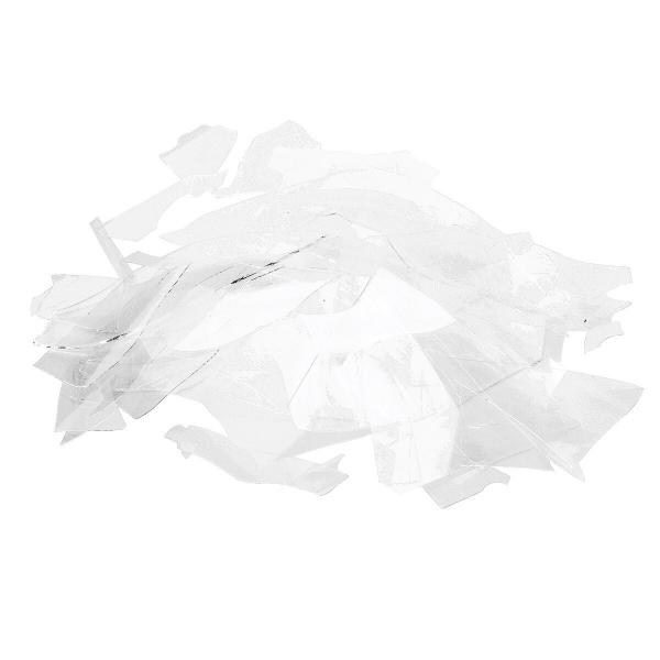 BULLSEYE Confetti 1401 F, Crystal Clear, 113g
