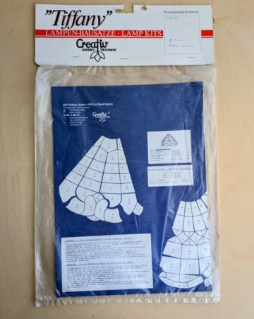 Tiffany lambi šabloon, 15cm