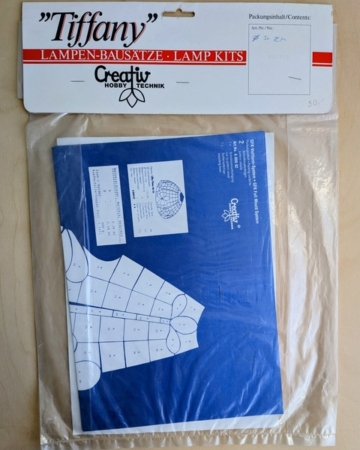 Tiffany lambi šabloon, 30cm