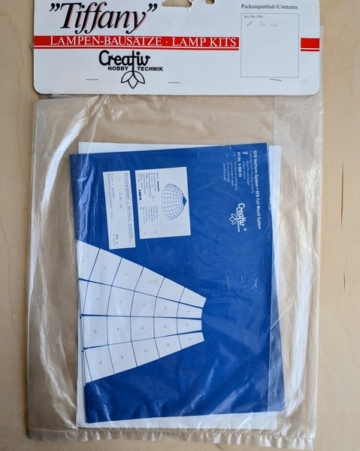 Tiffany lambi šabloon, 30cm