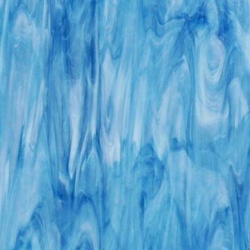 6033-83CC-F (30*30) Clear, white, navy aqua Pearl Opal