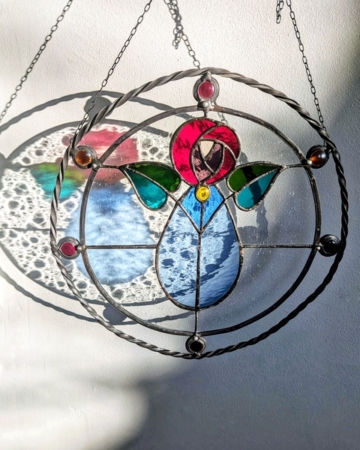 Vitraaž Art Nouveau