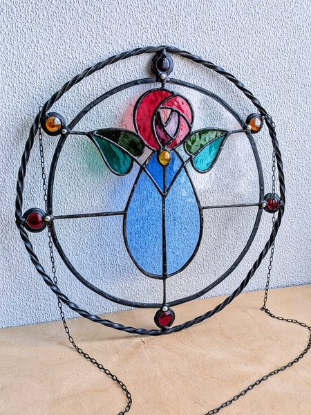 Vitraaž Juugend stiilis