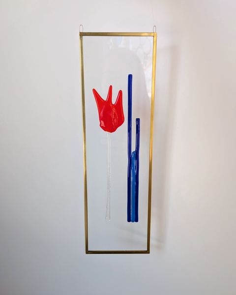 Vitraaž "Lihtne tulp"