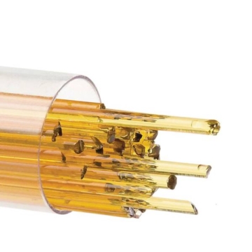 Stringerid 2mm 1137 COE 90, Medium Amber