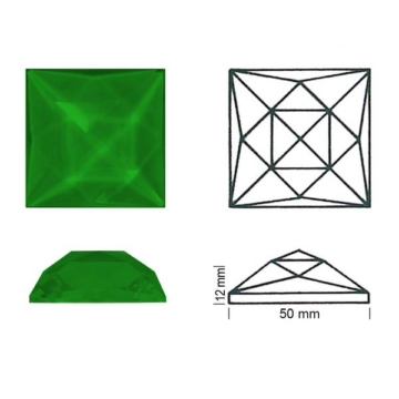 Ruut Fassett, Roheline, 50x50cm