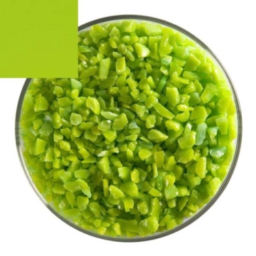 Bullseye Frit 0126-0003 F, Coarse 141g, Spring Green