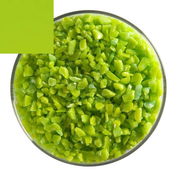 Bullseye Frit 0126-0003 F, Coarse 141g, Spring Green