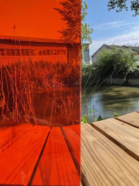 Vene klaas 2618 punane (30x30)