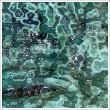 Uroboros 00-475 (31x23) Blue Green, Forest Green & Lavender